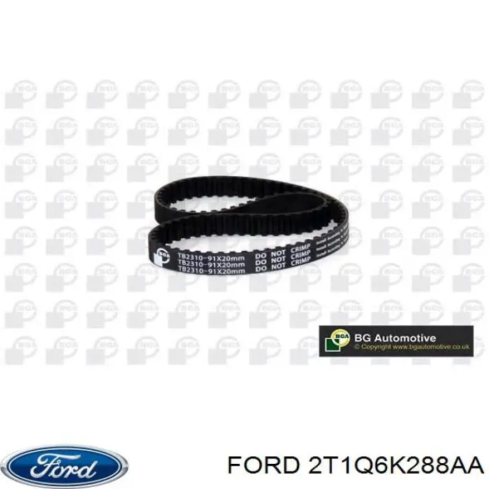 Купити 2T1Q6K288AA Ford Ремінь газорозподільного механізму
