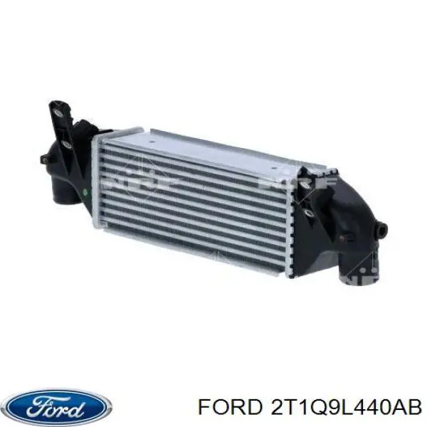2T1Q9L440AB Ford радіатор интеркуллера