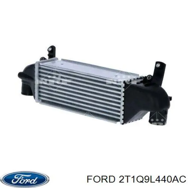 Купити 2T1Q9L440AC Ford Радіатор интеркуллера