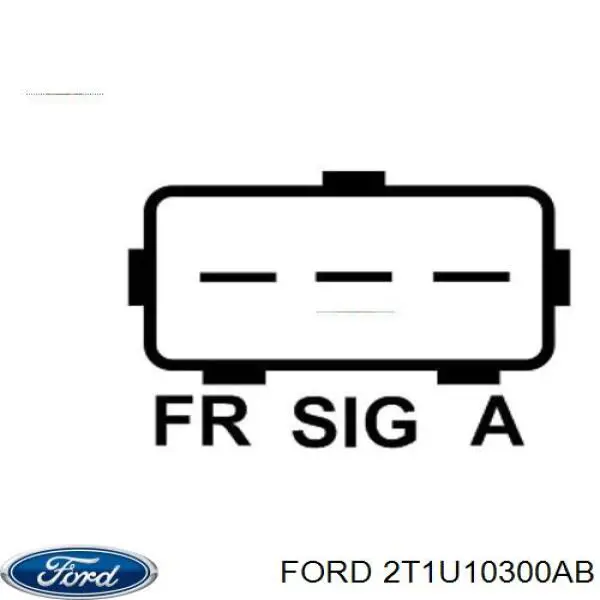 Генератор Ford 2T1U10300AB ціна, від 131.62 USD