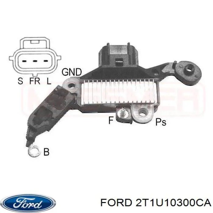 Генератор 2T1U10300CA Ford