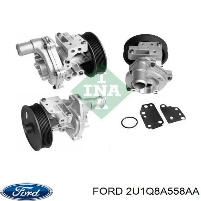 Помпа 2U1Q8A558AA Ford