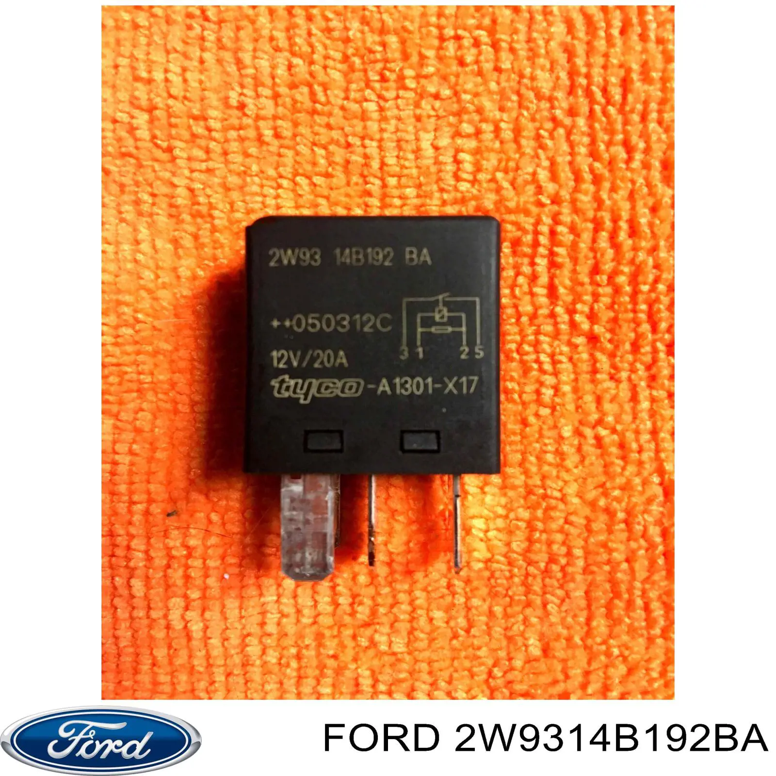 2W9314B192BA Ford Реле протитуманної фари