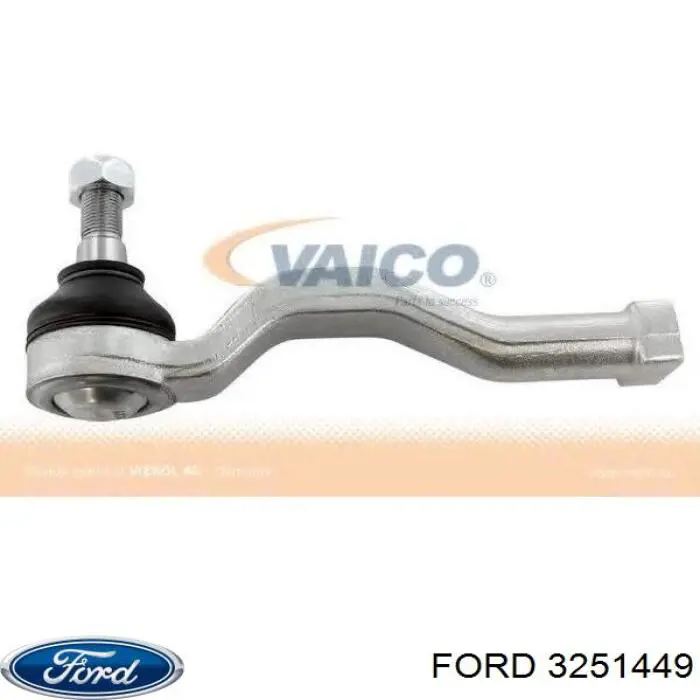 Кульова опора, верхня 3251449 Ford