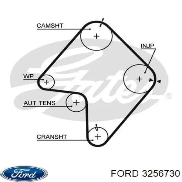 Ремінь ГРМ 3256730 Ford