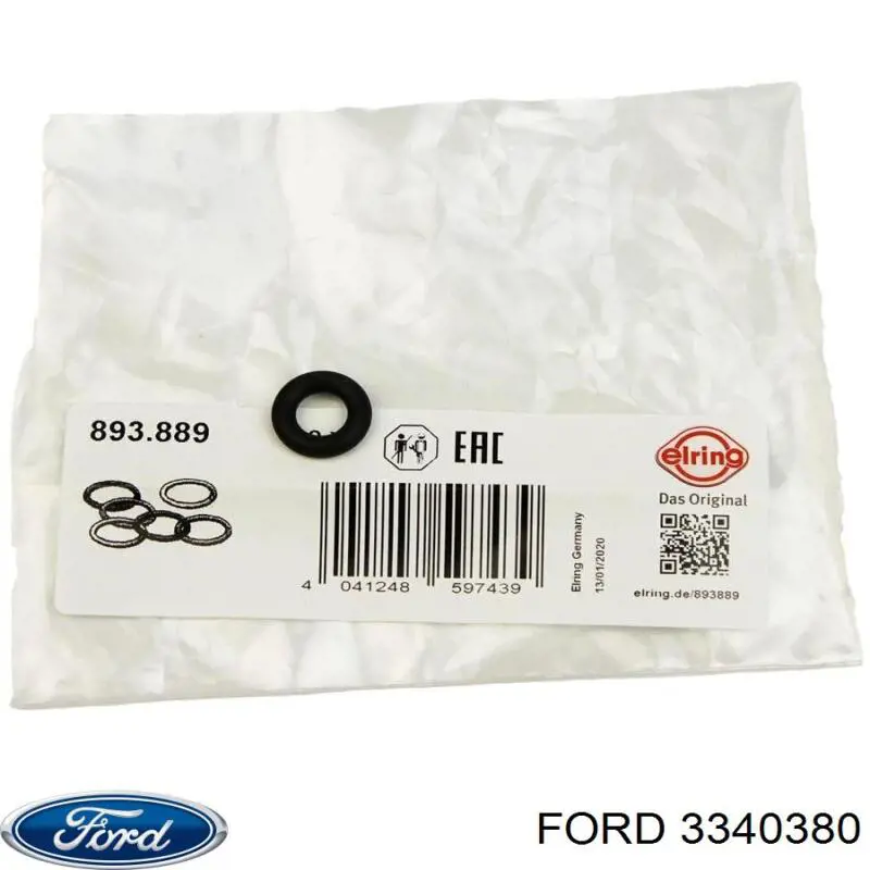 Купити 3340380 Ford Кільце форсунки