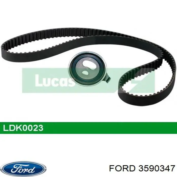 Ролик натяжителя ременя газорозподілу Ford 3590347 ціна, від 14.08 USD