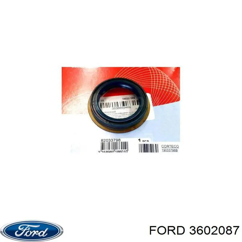 Сальник АКПП/КПП, вал-шестерні Ford 3602087 ціна, від 6.59 USD