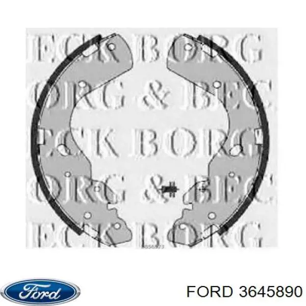 Колодки гальмові задні, барабанні Ford 3645890 ціна, від 50.23 USD
