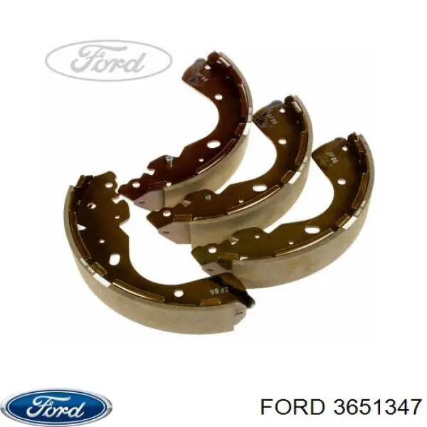 Купити 3651347 Ford Колодки гальмові задні, барабанні