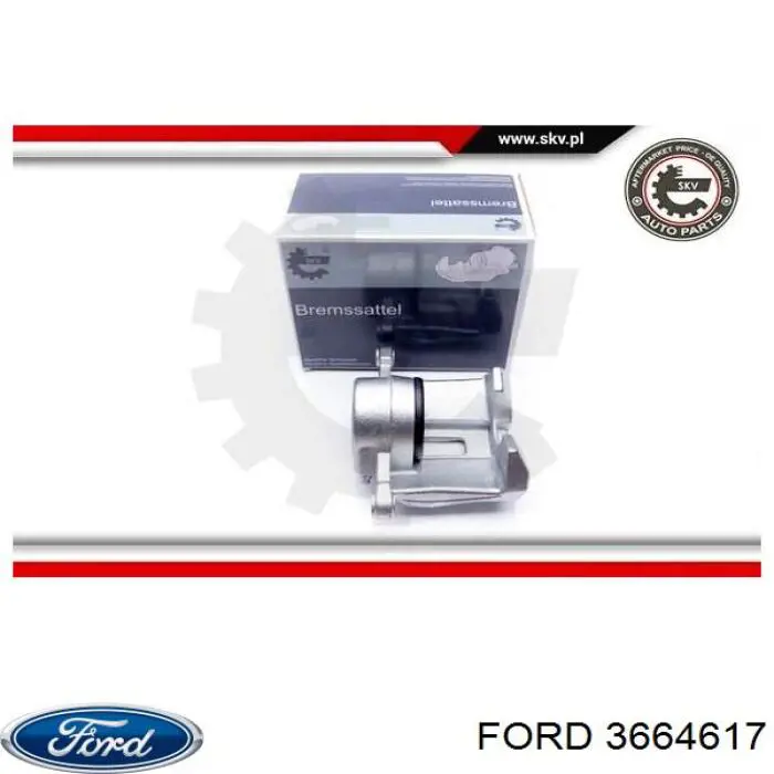 Супорт гальмівний передній правий 3664617 Ford