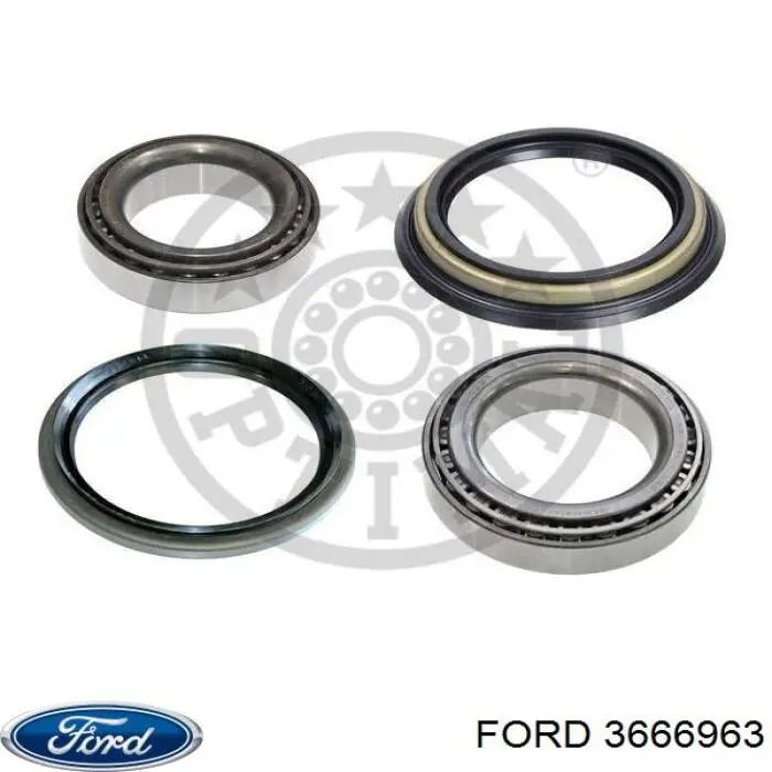 XM341177BA Ford Підшипник маточини передньої