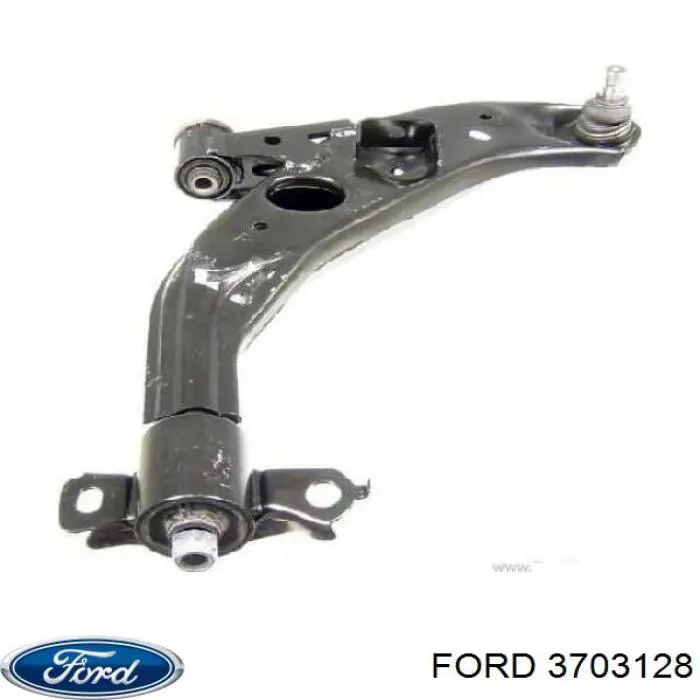 Важіль передньої підвіски нижній, правий 3703128 Ford