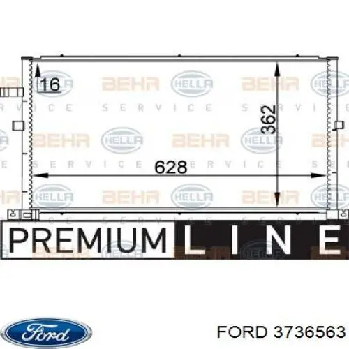 Клапан компресора кондиціонера Ford 3736563 ціна, від 1.53 USD