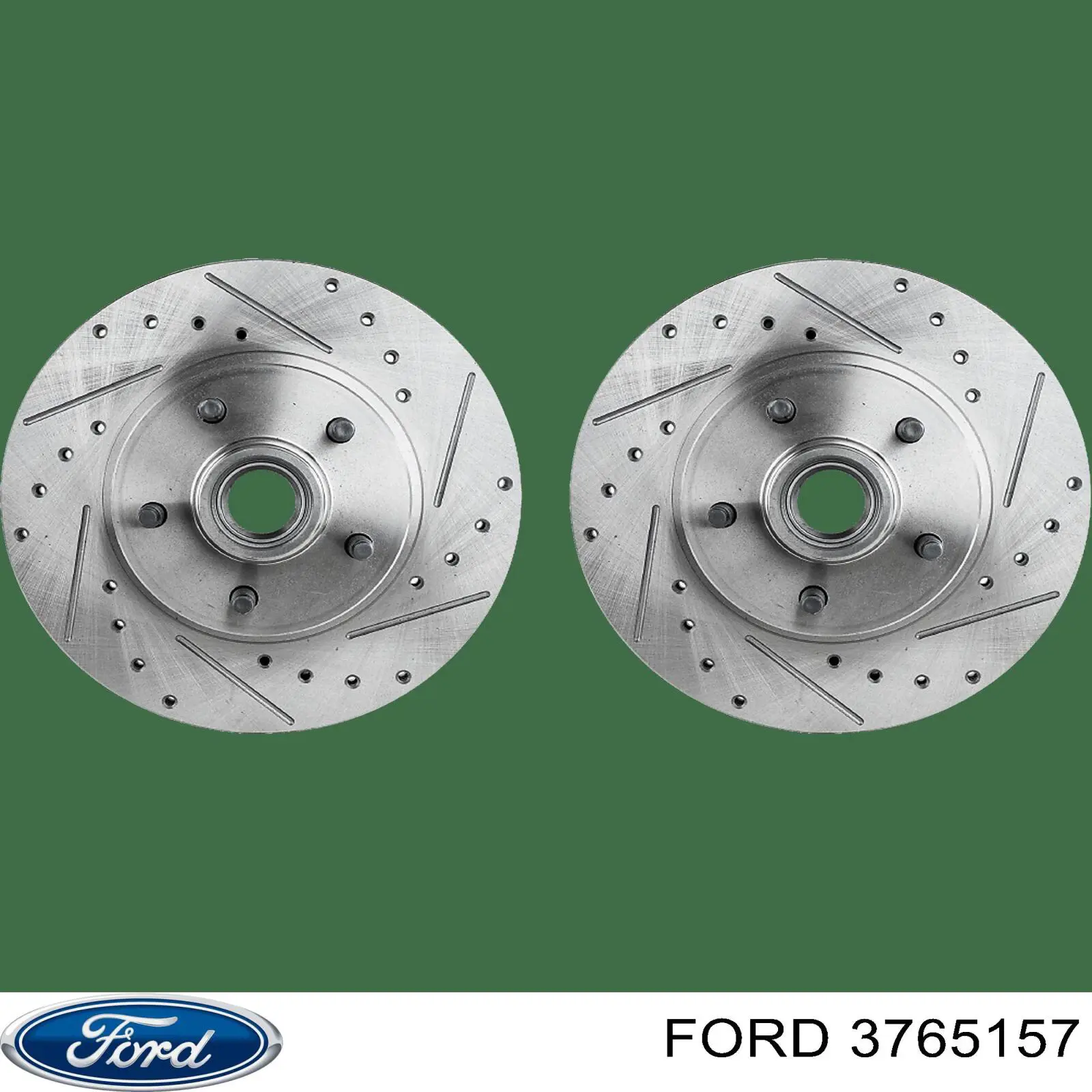 Гальмівні диски передні F67Z1125BA Ford