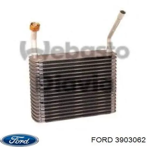4683210 Ford радіатор кондиціонера салонний, випарник