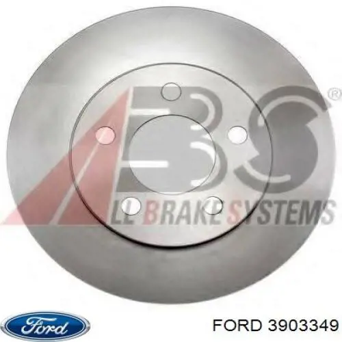 3903349 Ford диск гальмівний передній