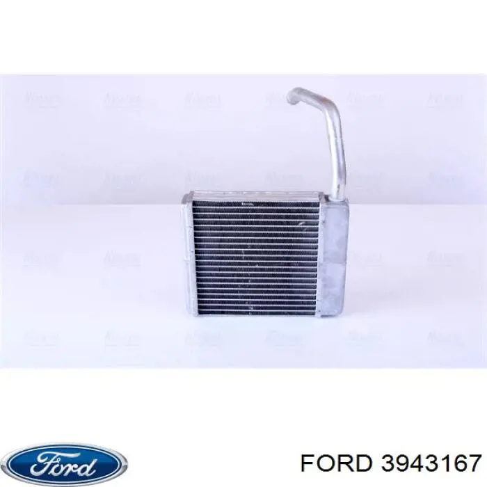 3943167 Ford радіатор пічки (обігрівача)