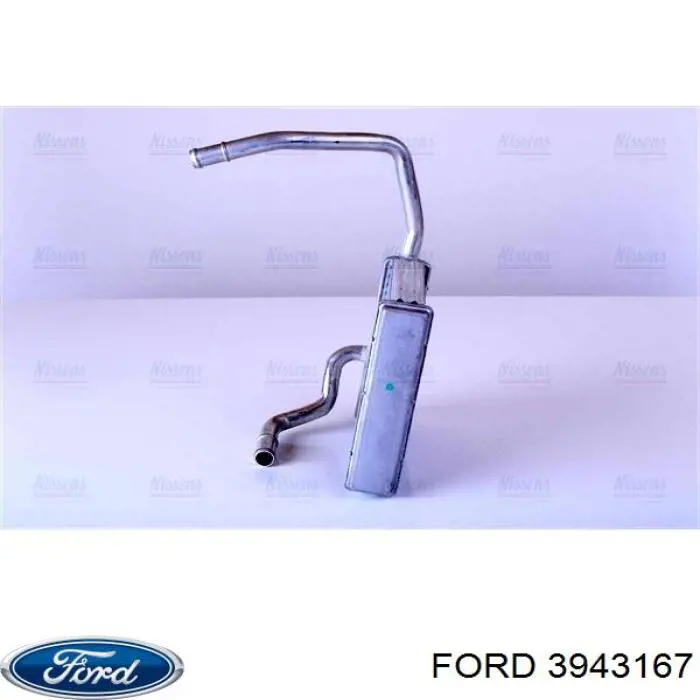 XM3418476CB Ford Радіатор опалювача салону