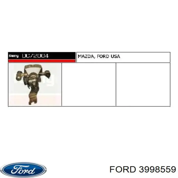 3998559 Ford Супорт гальмівний задній лівий