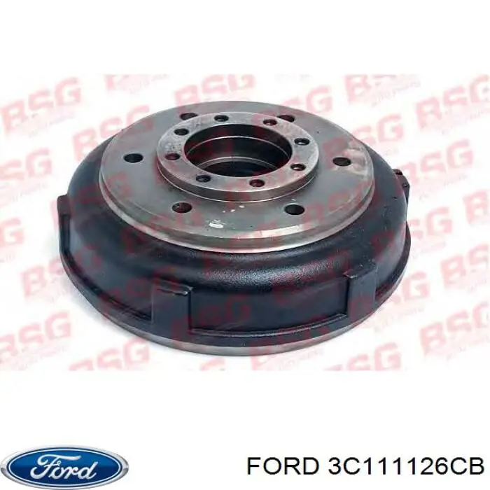 Купити 4475269 Ford Барабан гальмівний задній