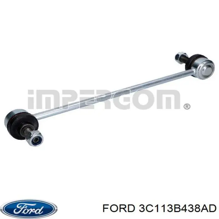 Стійка стабілізатора переднього 3C113B438AD Ford