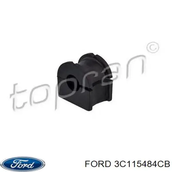 Купити 3C115484CB Ford Подушка стабілізатора передня