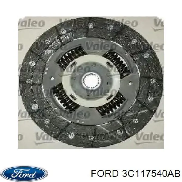 Зчеплення 3C117540AB Ford
