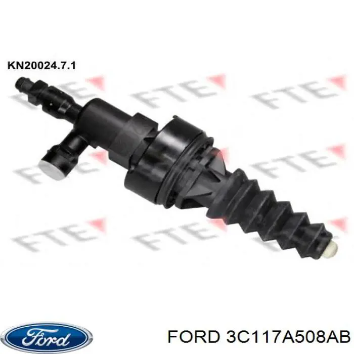 Купити 3C117A508AB Ford Робочий циліндр зчеплення