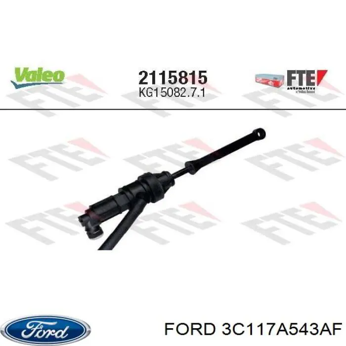 ГЦЗ Ford 3C117A543AF ціна, від 35.17 USD
