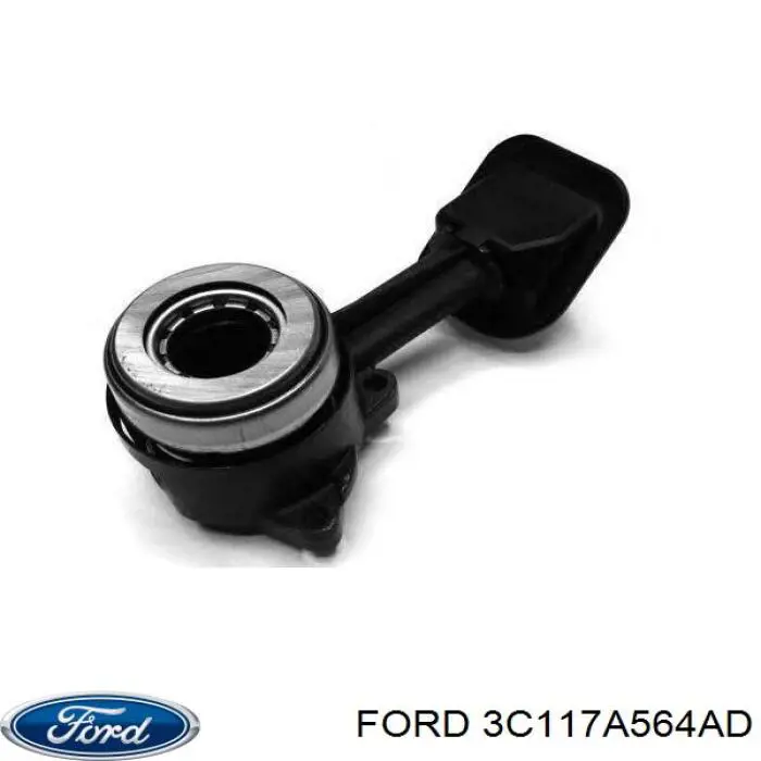 Купити 3C117A564AD Ford Робочий циліндр зчеплення в зборі з витискним підшипником