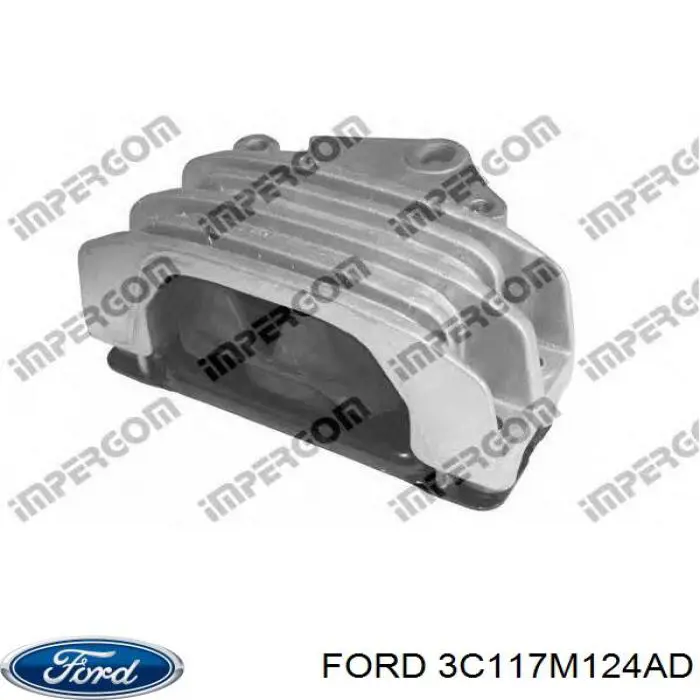 Купити 3C117M124AD Ford Подушка (опора) двигуна, ліва