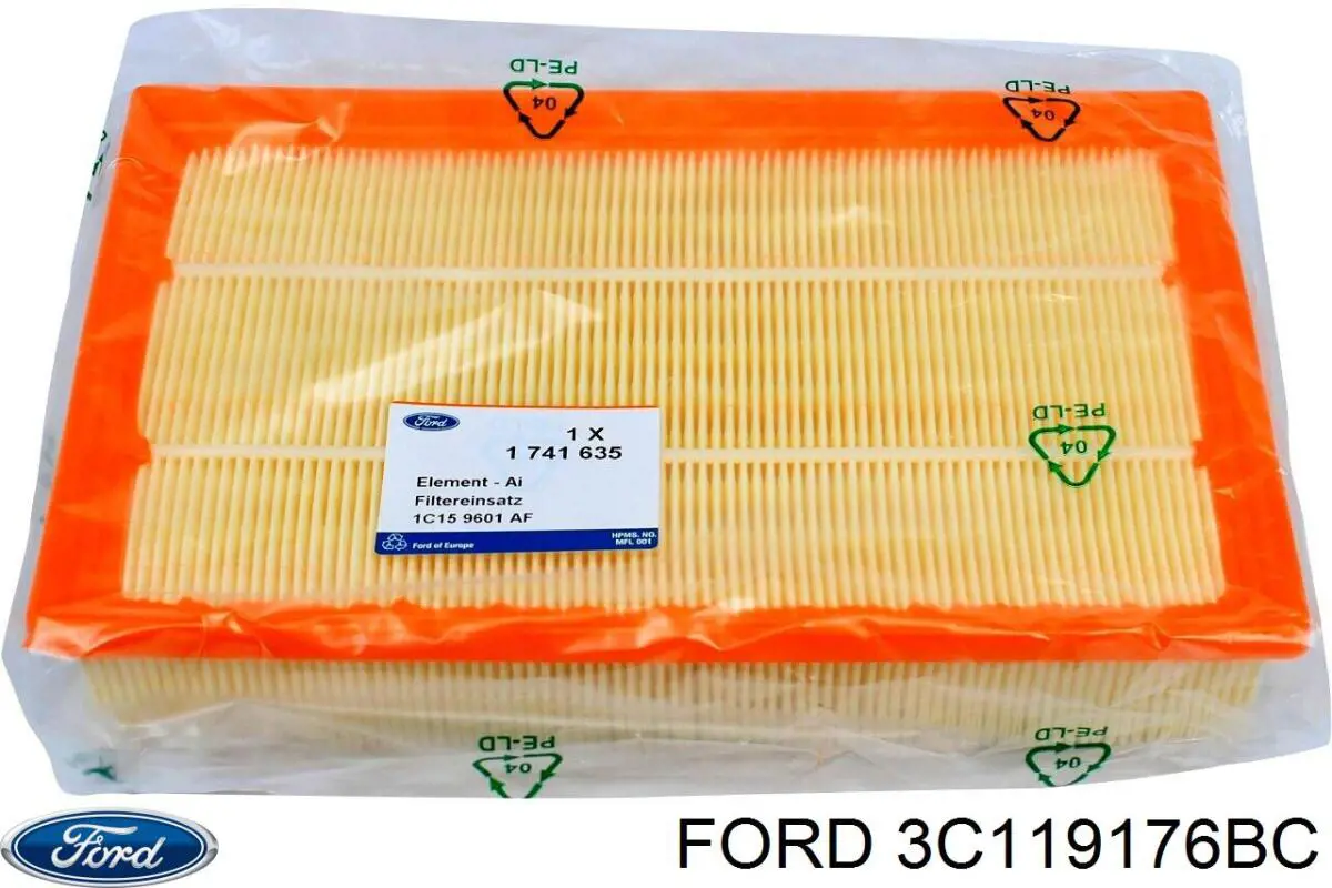 Купити 3C119176BC Ford Фільтр-відстійник палива грубої очистки