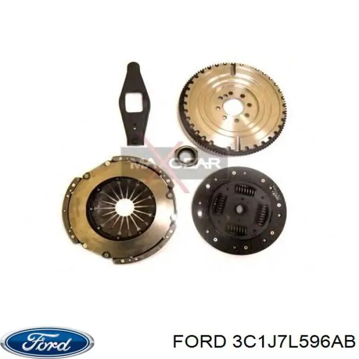 Купити 3C1J7L596AB Ford Комплект зчеплення (диск, корзина, підшипник)
