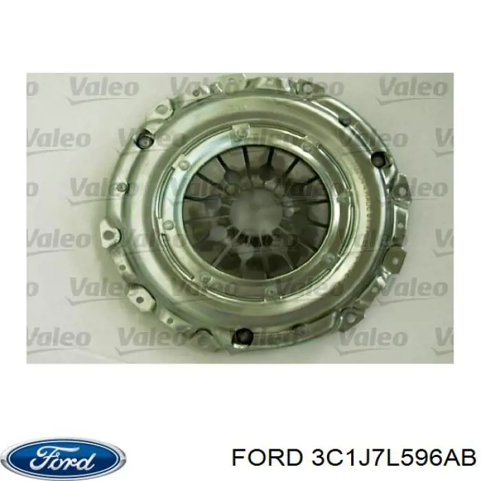 Комплект зчеплення (3 частини) Ford 3C1J7L596AB ціна, від 134.00 USD