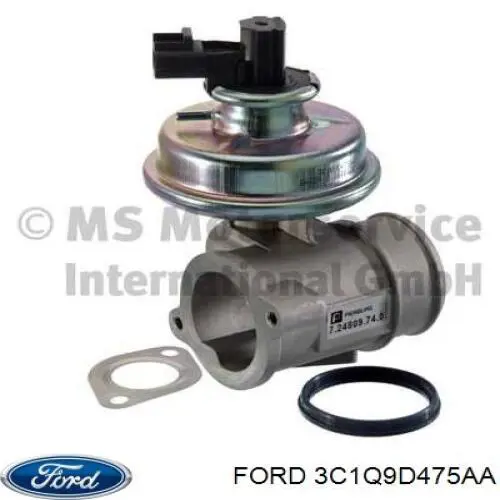 Купити 3C1Q9D475AA Ford Прилади управління системи рециркуляції