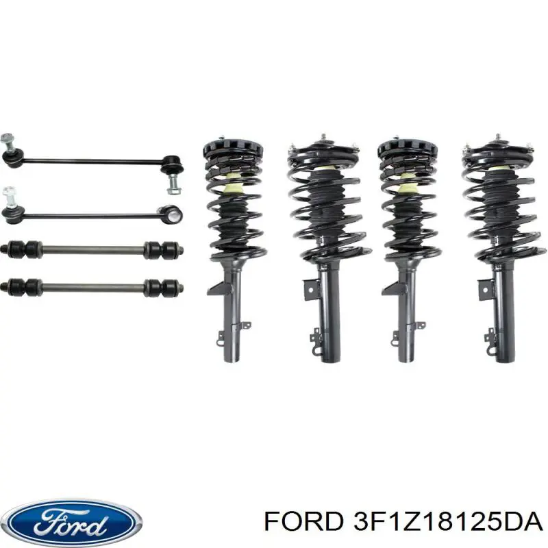 Амортизатори задні на Ford Taurus 