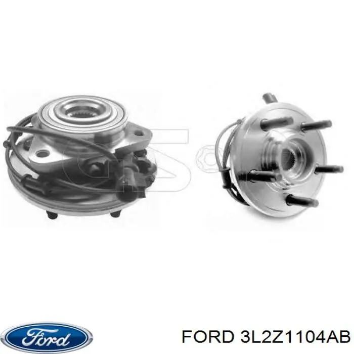 Передня маточина 1L241104AC Ford
