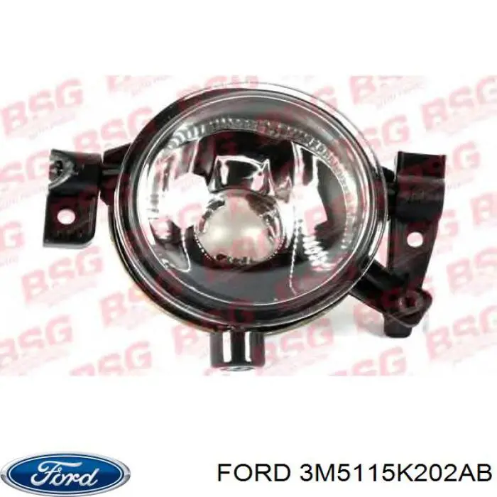 Фара протитуманна, ліва 3M5115K202AB Ford