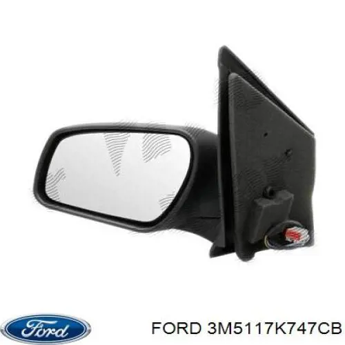 Накладка лівого бокового дзеркала Ford 3M5117K747CB ціна, від 6.13 USD