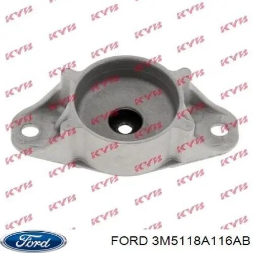 Опора амортизатора заднього 3M5118A116AB Ford