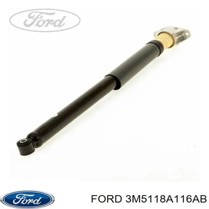 Купити 3M5118A116AB Ford Опора амортизатора заднього