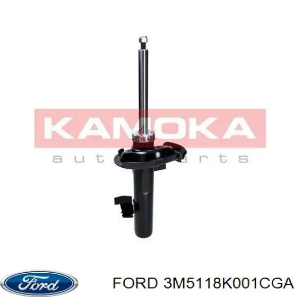 Амортизатора передній лівий 3M5118K001CGA Ford