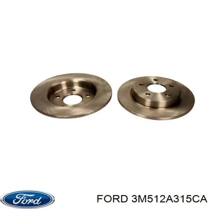 Задні дискові гальма Ford 3M512A315CA ціна, від 26.15 USD