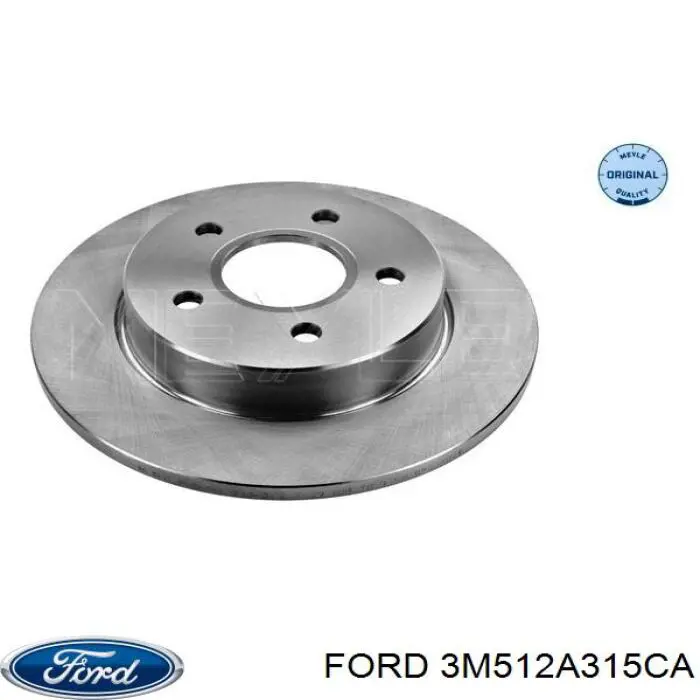 Купити 3M512A315CA Ford Диск заднього гальма