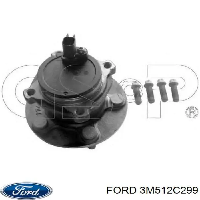 Маточини задніх коліс Ford 3M512C299 ціна, від 69.82 USD