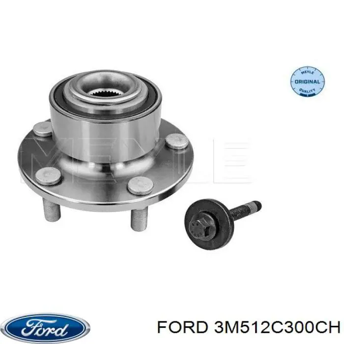 Маточина колеса передня Ford 3M512C300CH ціна, від 48.14 USD