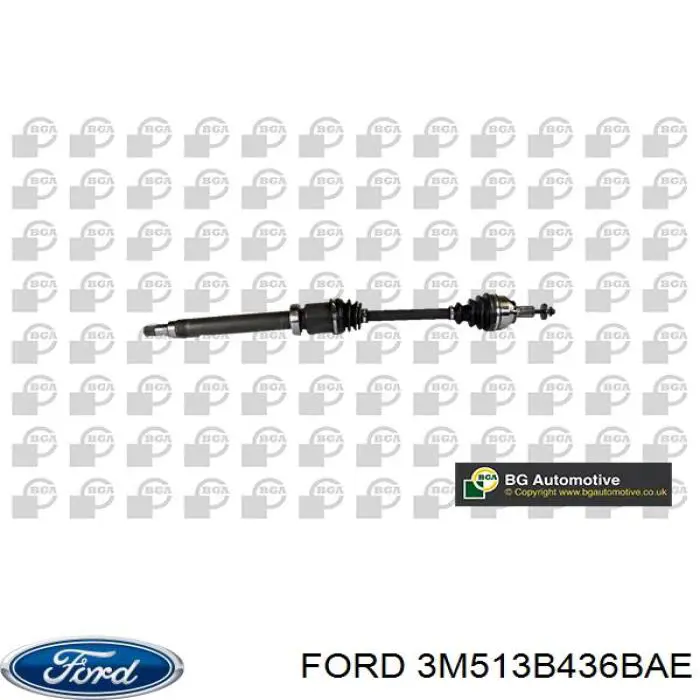 Купити 3M513B436BAE Ford Піввісь права