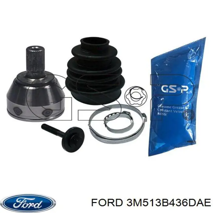 Піввісь передня, права Ford 3M513B436DAE ціна, від 70.30 USD