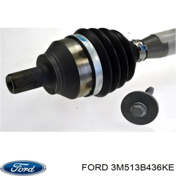 Піввісь передня, права Ford 3M513B436KE ціна, від 70.54 USD